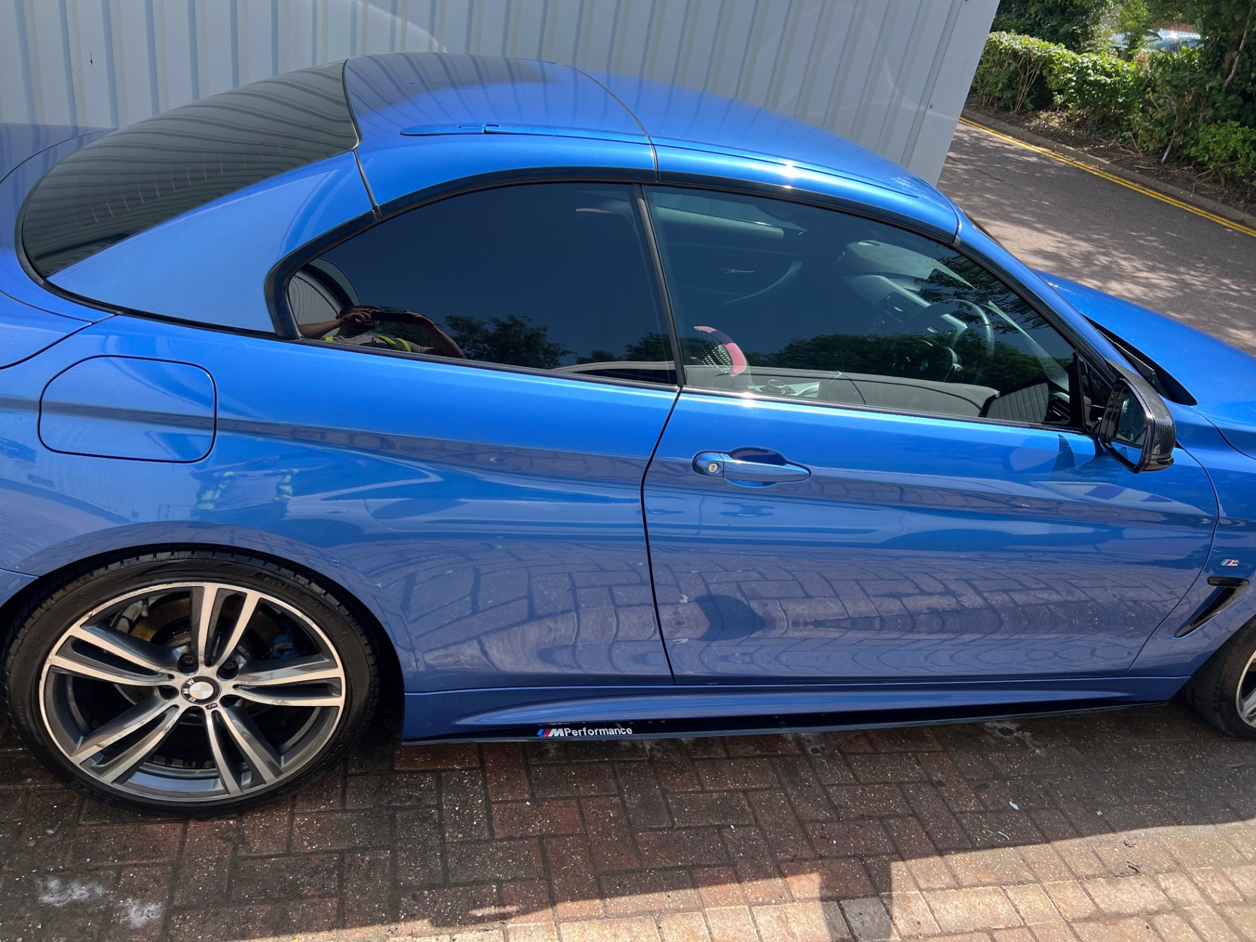 BMW M-Performance coupé — deep gloss finish