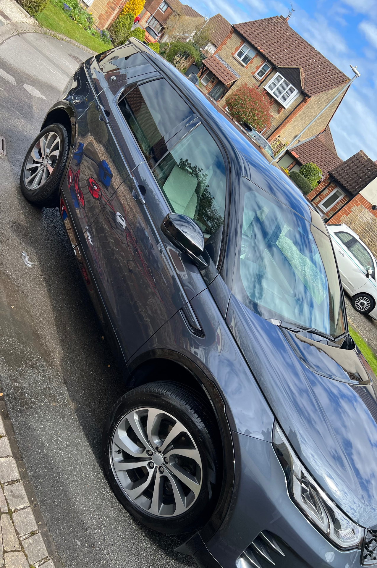 Land Rover Discovery — mirror-finish side profile
