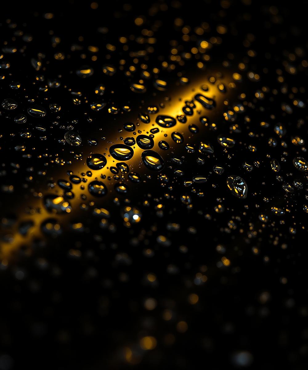 Water beading on ceramic coated paint